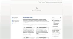 Desktop Screenshot of dhs-immobilien.at